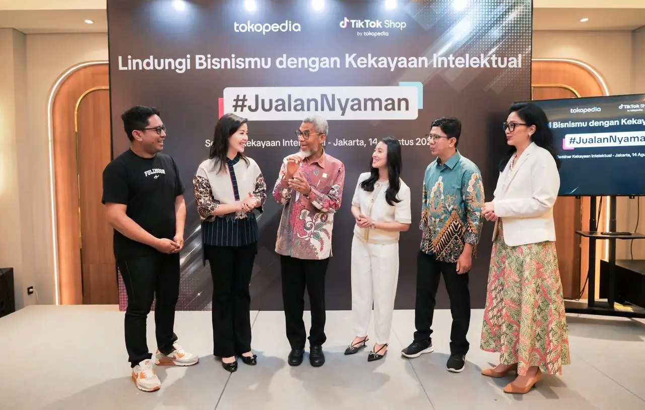 Berdayakan UMKM lewat Edukasi KI, Tokopedia-TikTok Shop Luncurkan #JualanNyaman