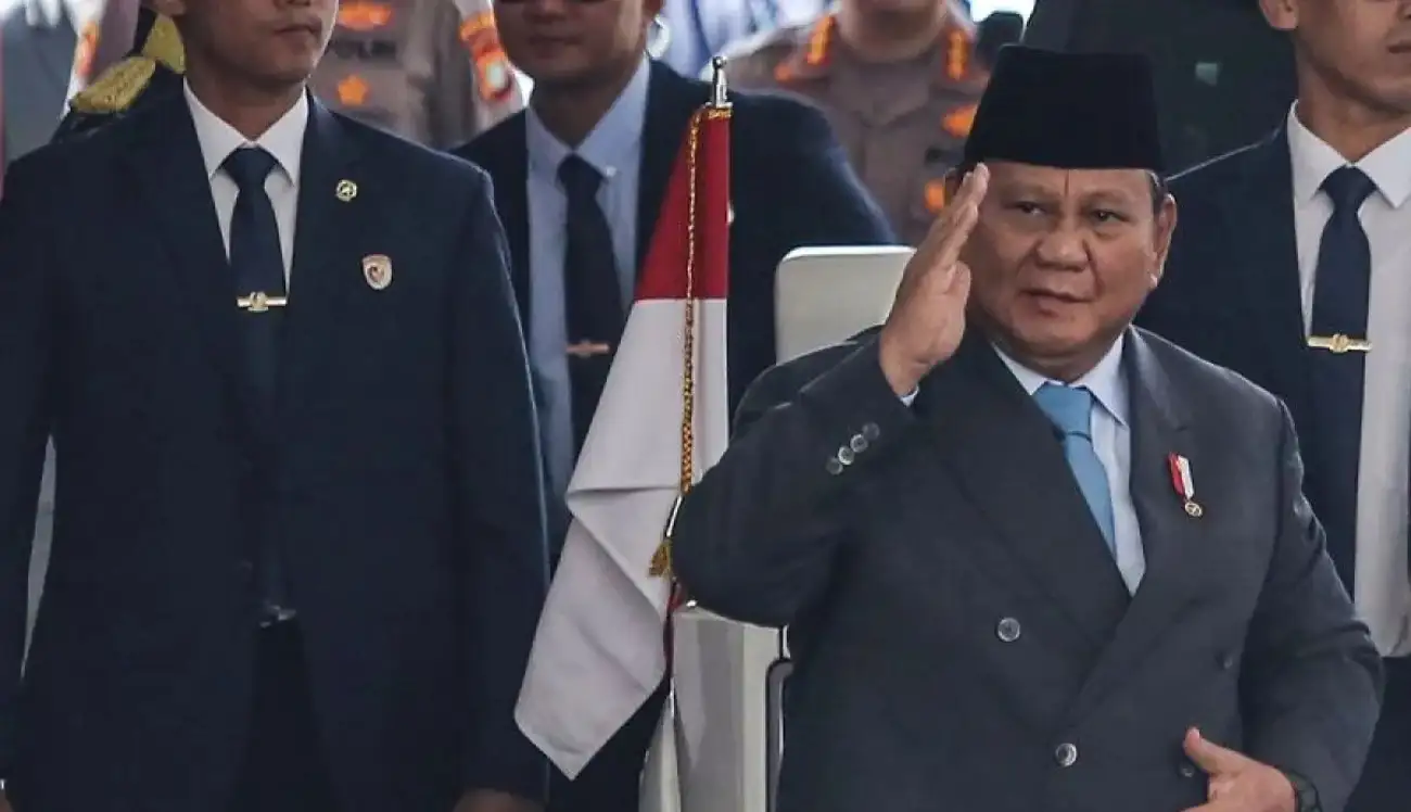 Presiden Prabowo dan Wapres Gibran Disambut Ketua DPR Jelang Sidang Tahunan MPR