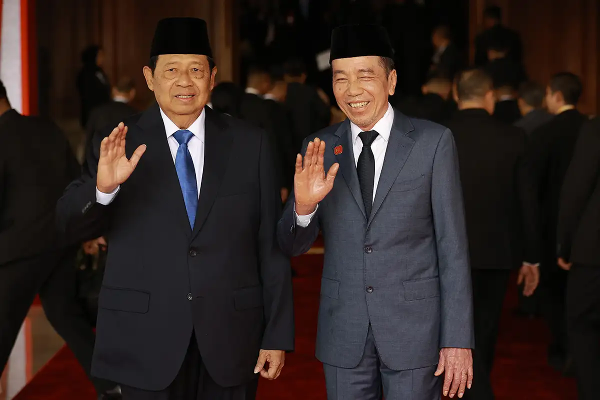 Mantan Presiden dan Wapres Hadiri Sidang Tahunan MPR di Kompleks Parlemen