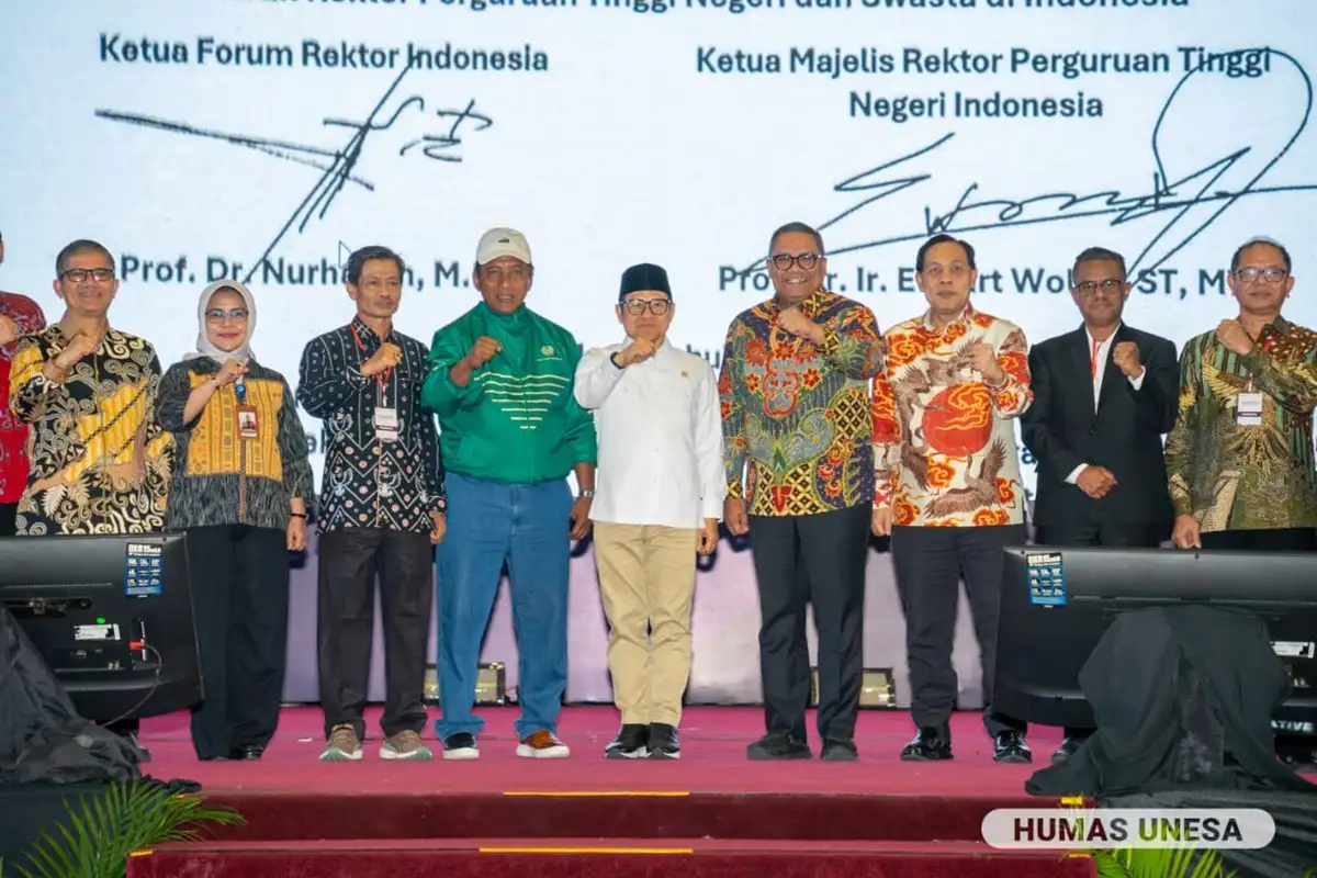 Unesa Deklarasi Tridarma Berdampak, Targetkan Kemiskinan Nol Persen