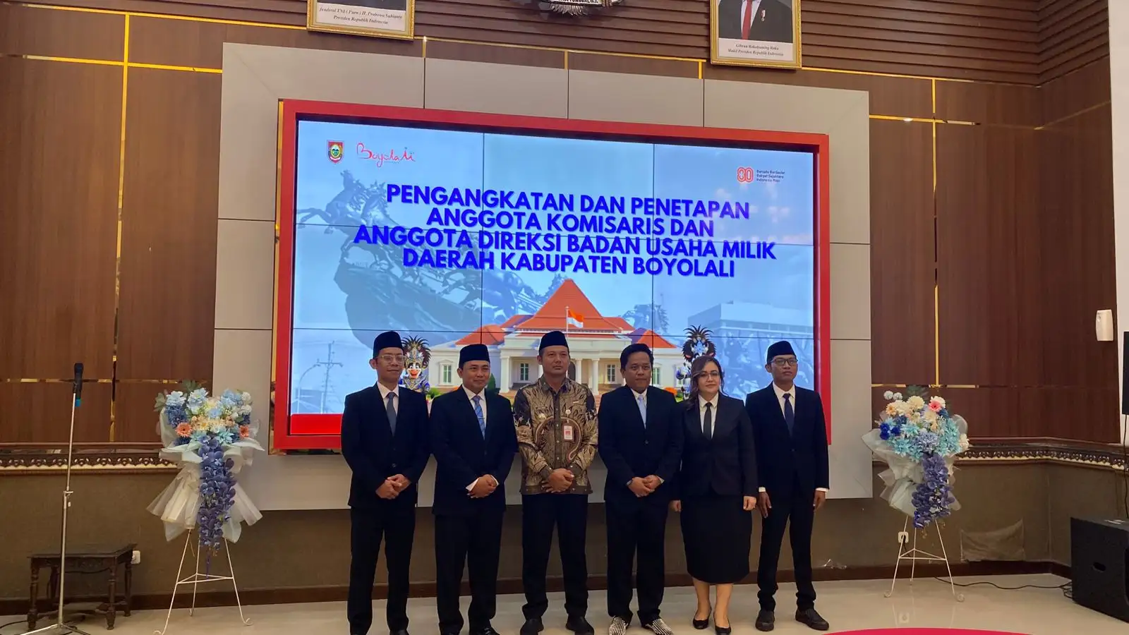 Bupati Lantik Pejabat BUMD Boyolali, Ini Daftarnya