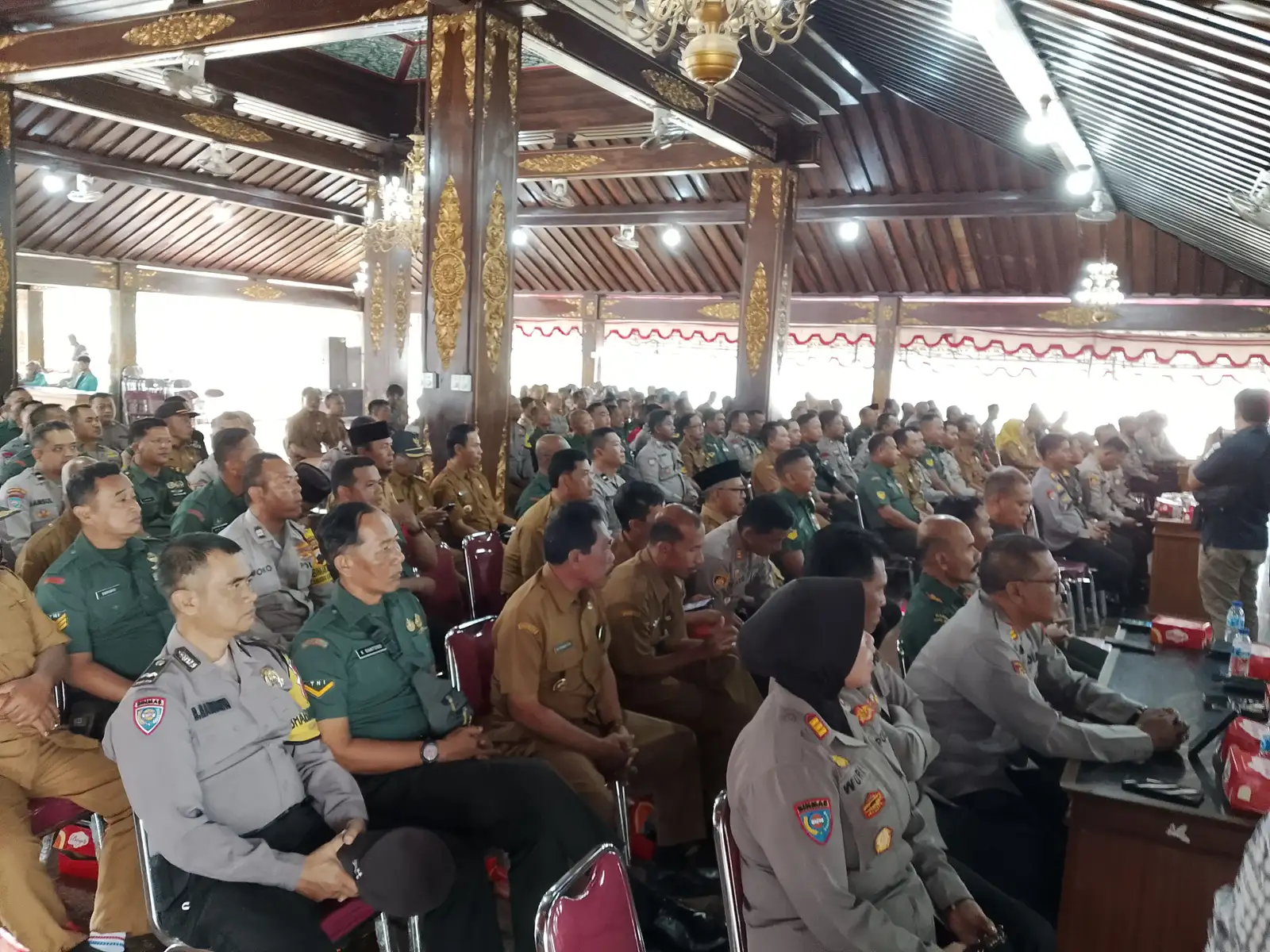Rakor Situasi Agustus, Bupati Sukoharjo: Lakukan Penegakan Hukum Secara Tegas