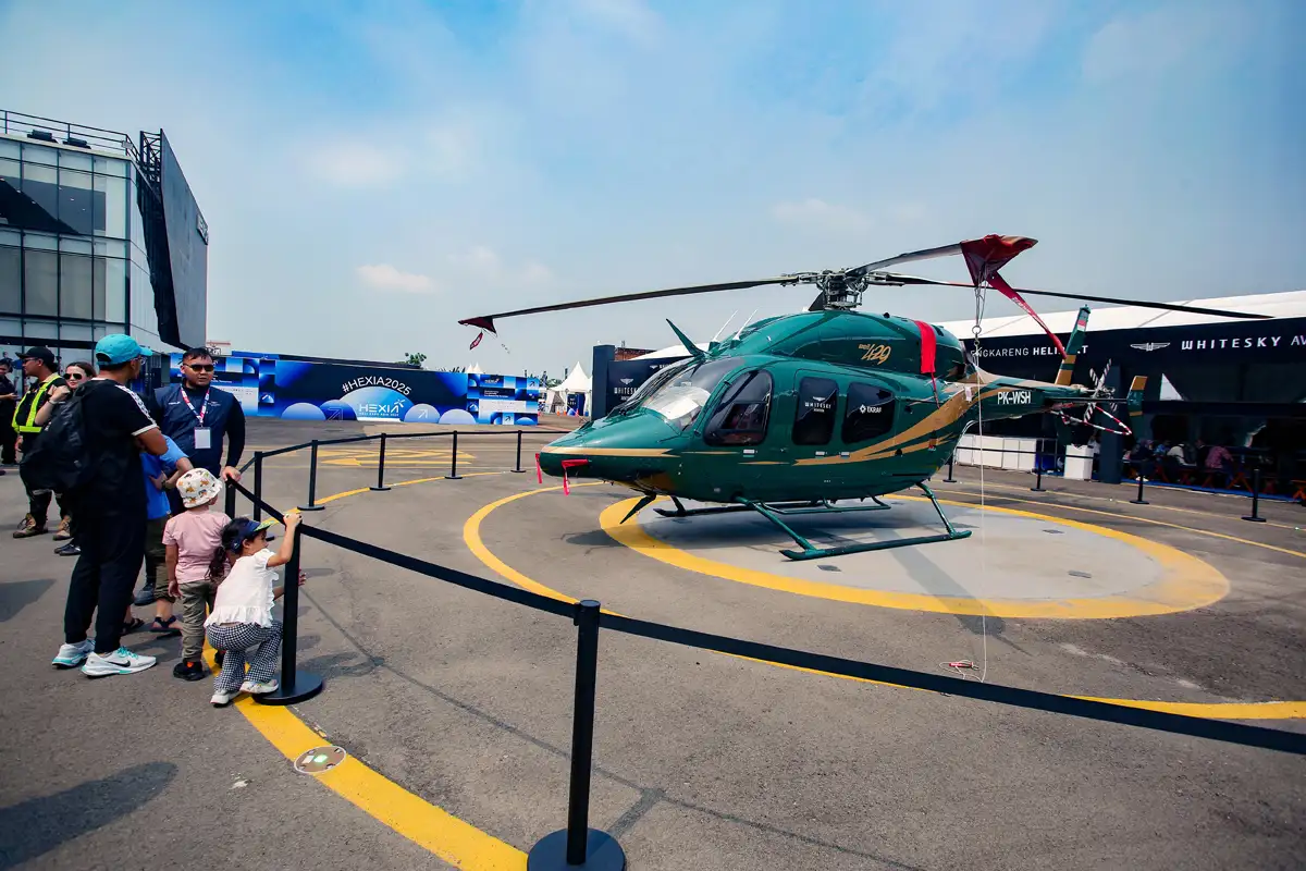 Heli Expo Asia 2025, Pamerkan Helikopter Canggih hingga Taksi Udara