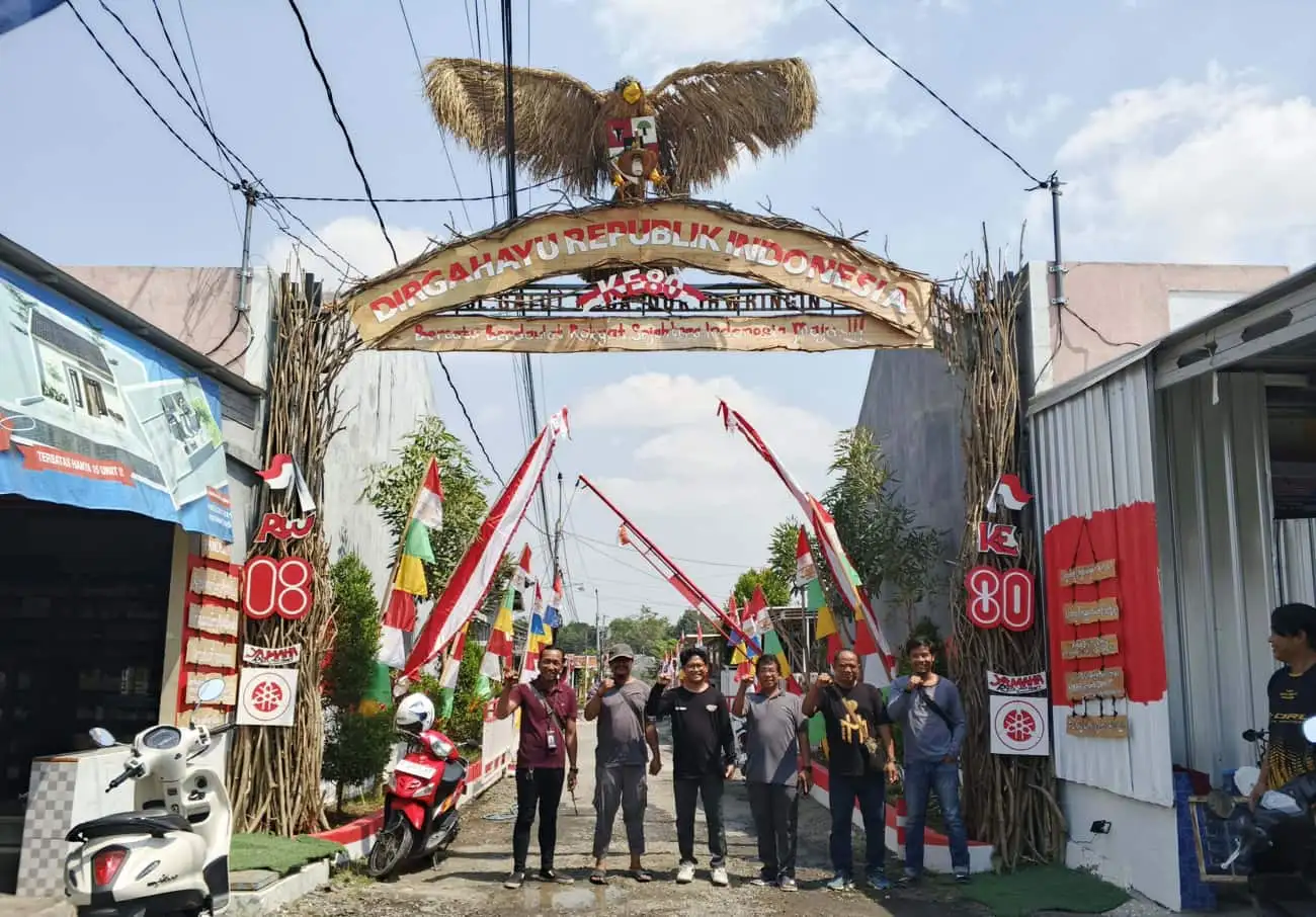Lomba Gapura Yamaha Semakin di Depan Dorong Gotong Royong Warga di Tegal