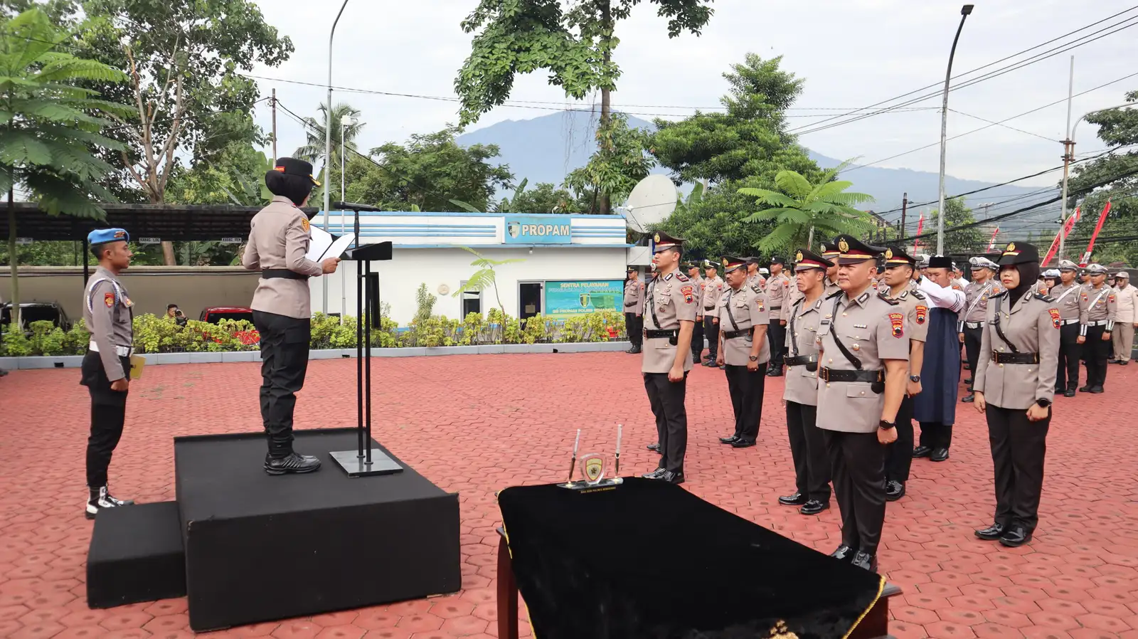 Lima Perwira Pimpinan Polres Semarang Dirotasi