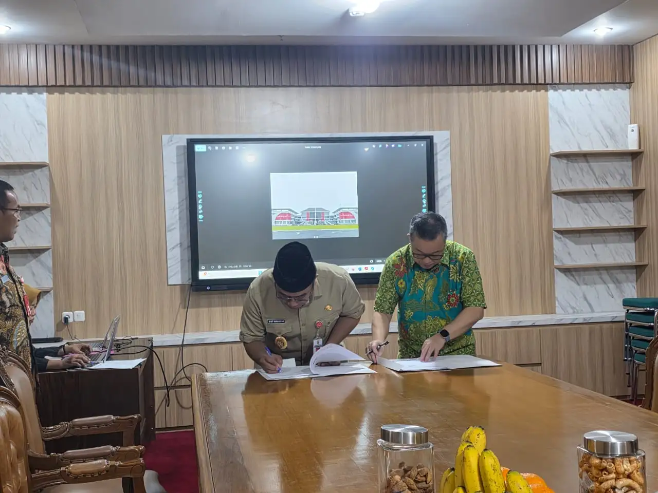 Tangani RTLH, Bupati Sragen Teken MoU dengan Habitat for Humanity Indonesia