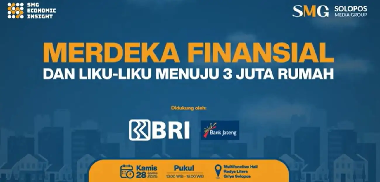 Nantikan Besok, SMG Gelar Seminar Merdeka Finansial dan Program 3 Juta Rumah