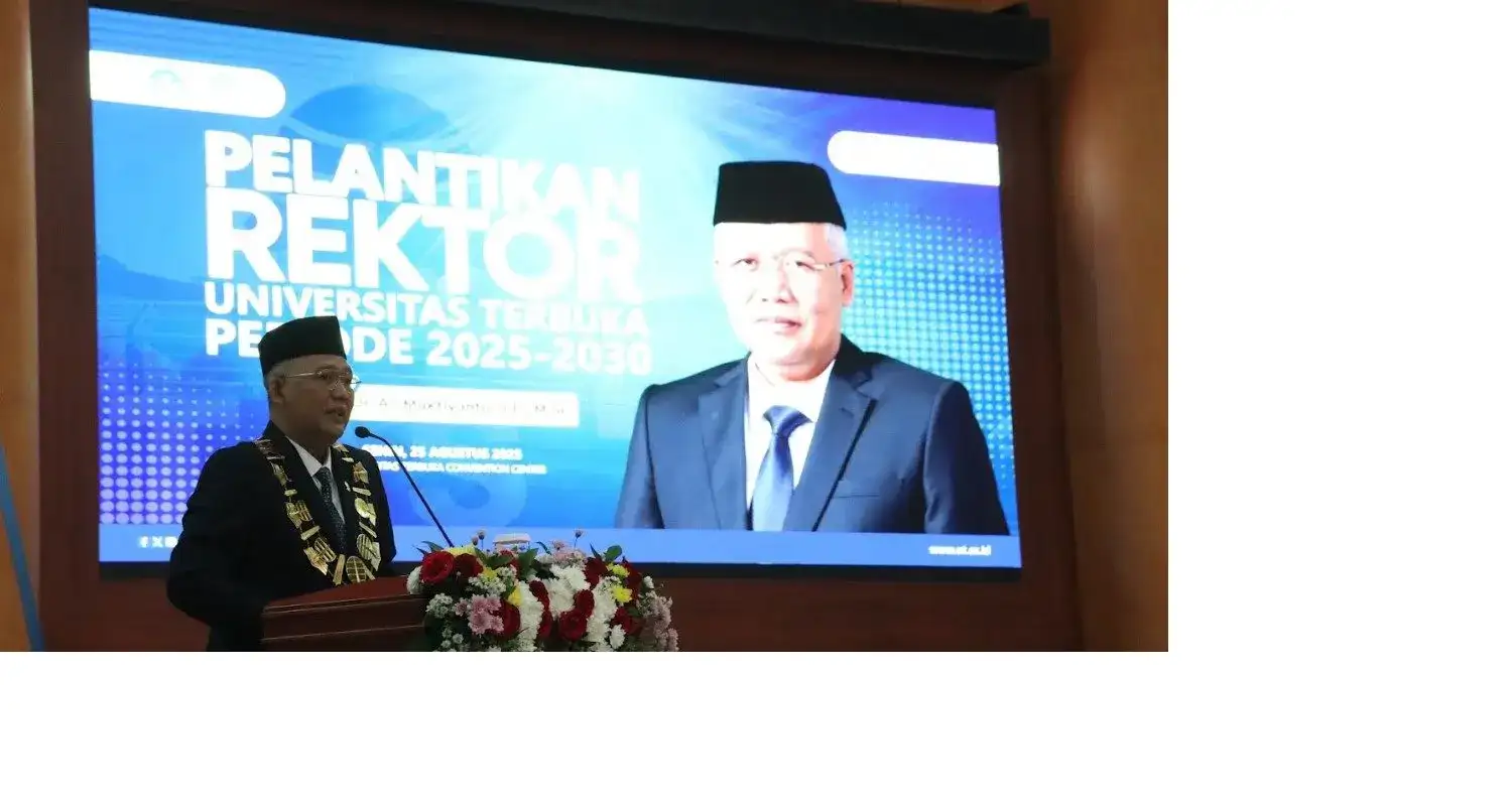 Jabat Rektor Baru UT, Ali Muktiyanto: Teguhkan Transformasi Digital dan Inovasi