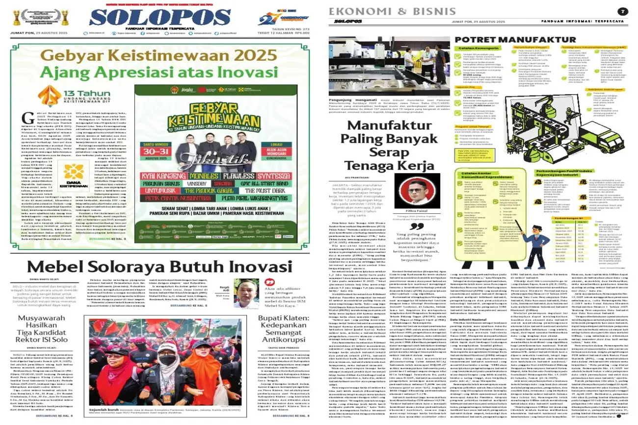 Solopos Hari Ini : Mebel Soloraya Butuh Inovasi