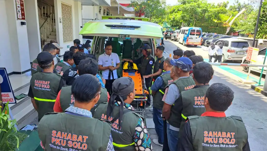 RS PKU Muhammadiyah Solo Beri Pembekalan untuk Relawan Driver Ambulans