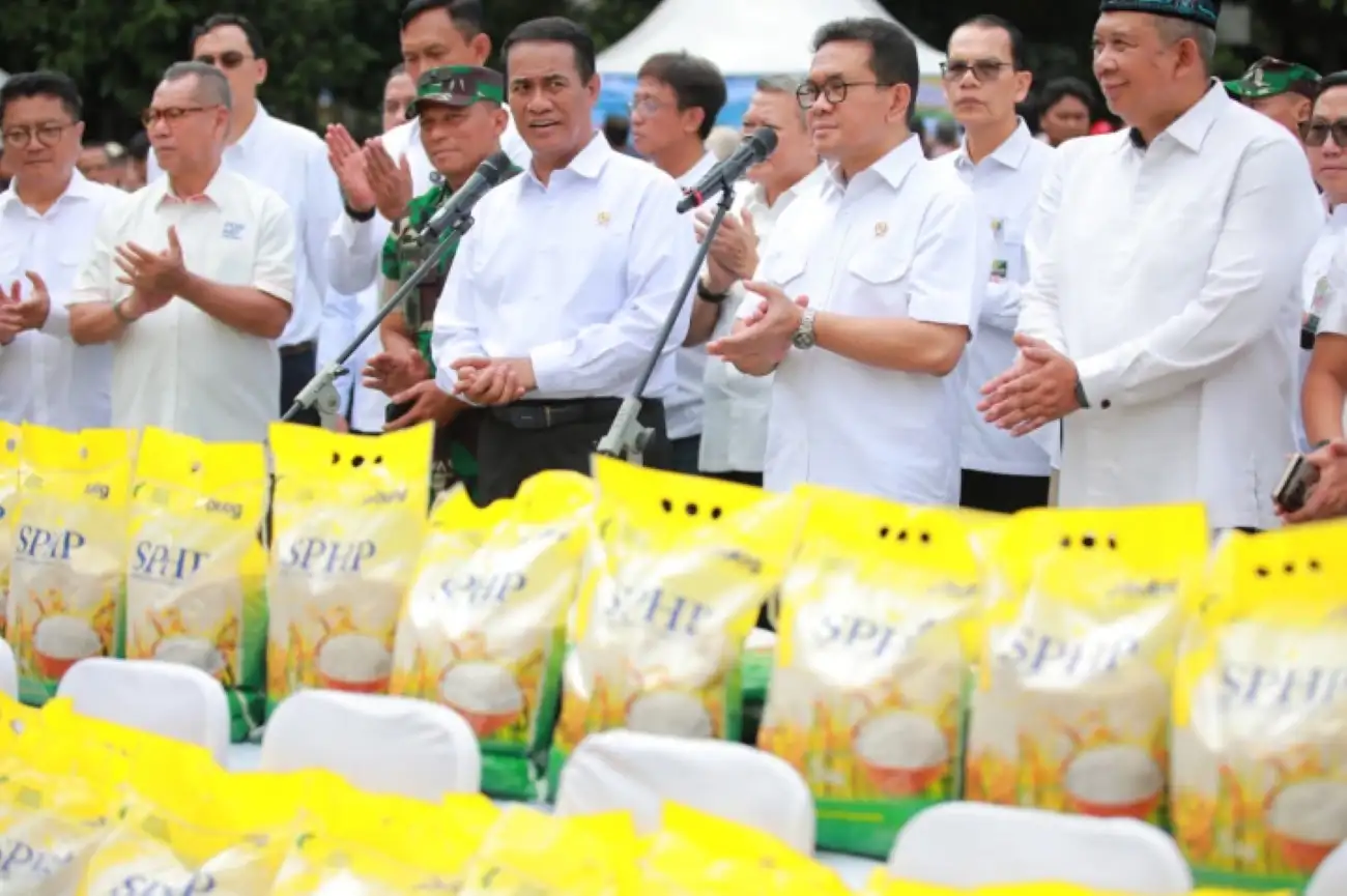 Pemerintah Gelontorkan 43.665 Ton Beras SPHP, Dijual Harga Rp60.000/5 Kg