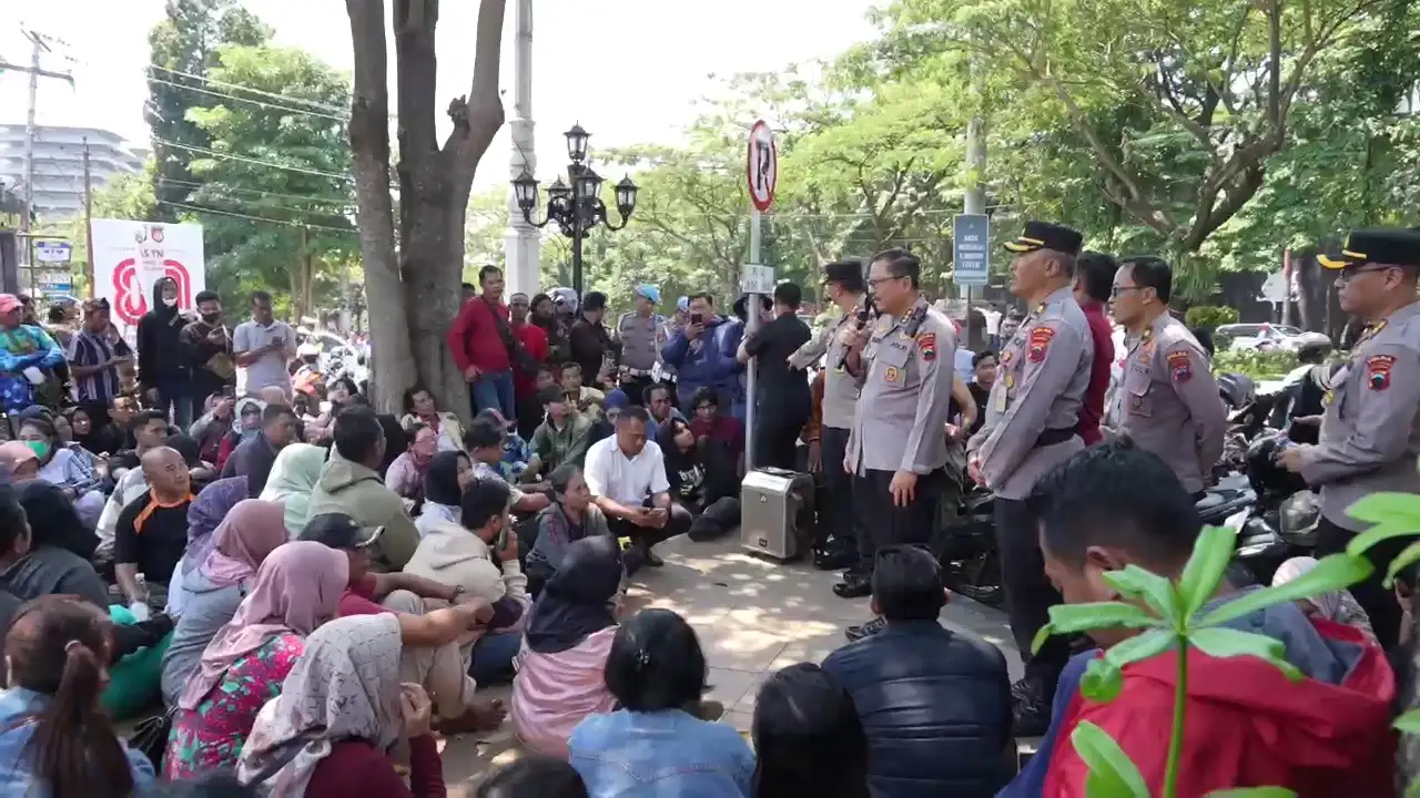 Polisi Tangkap 327 Remaja Diduga Anarkis, Orang Tua Datangi Mapolda Jateng