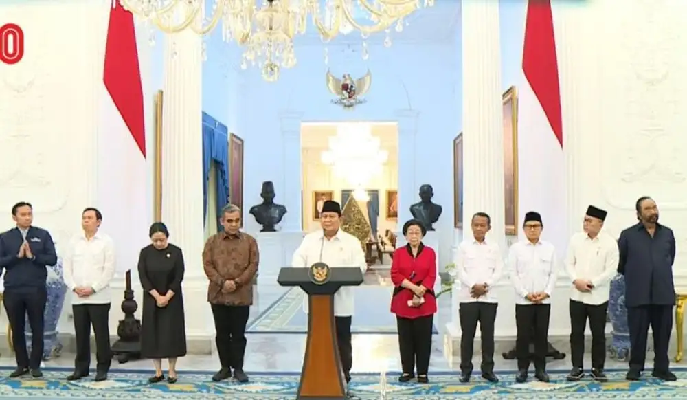 Kumpulkan Ketua Partai, Prabowo Sebut Pimpinan DPR akan Cabut Sejumlah Aturan