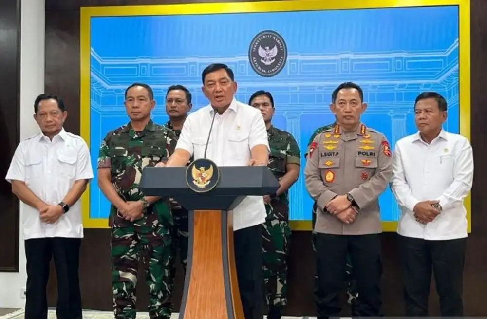 Menhan: Presiden Perintahkan Polri & TNI Tindak Tegas Penjarah Rumah Pejabat