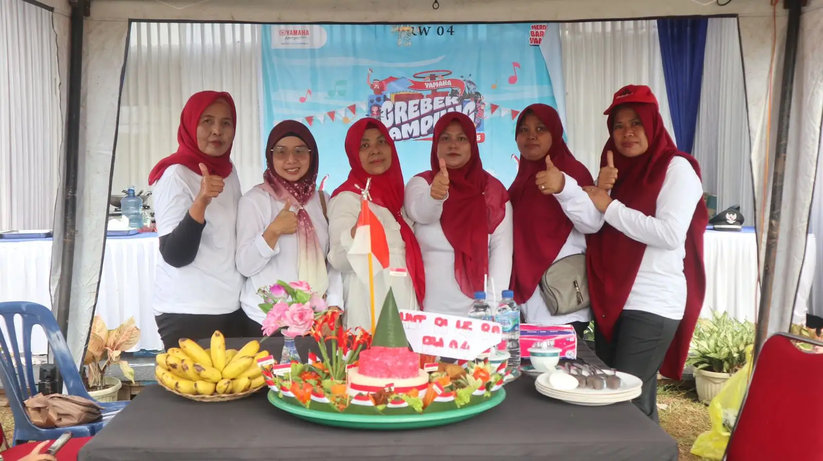 Yamaha Grebeg Kampung, Wujud Syukur di HUT ke-80 RI