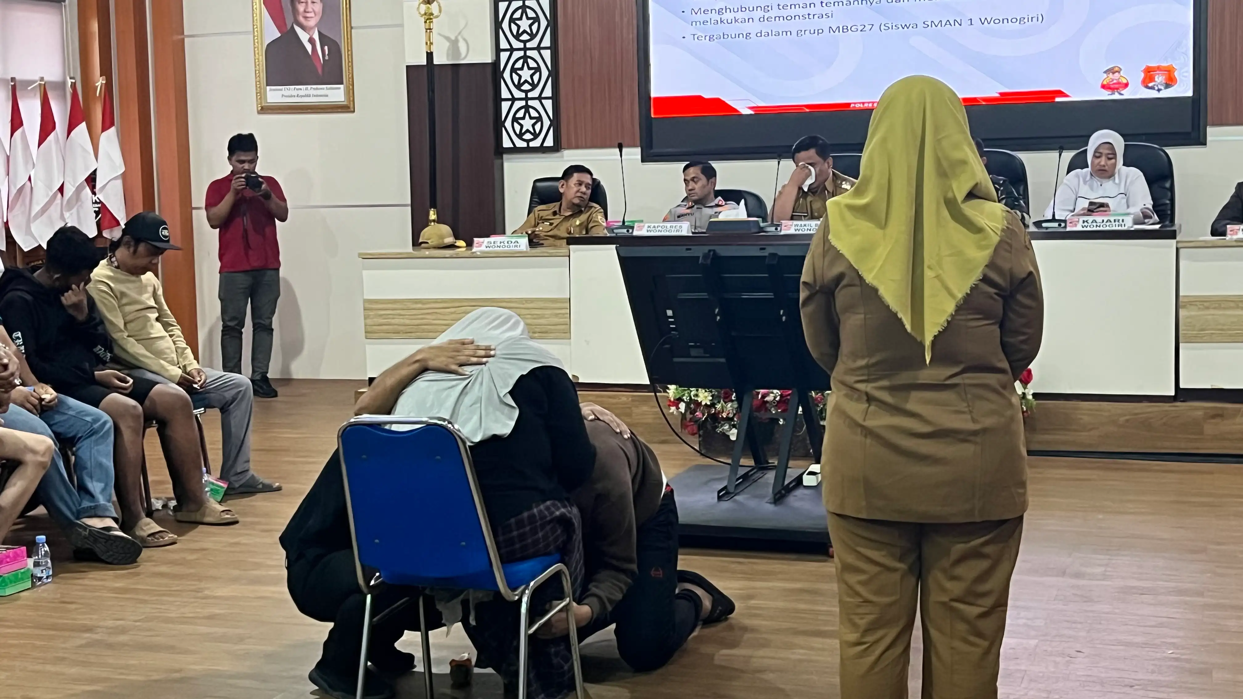 8 Anak Sekolah di Wonogiri yang Ditangkap Polisi bakal Dibina di Dinas Sosial