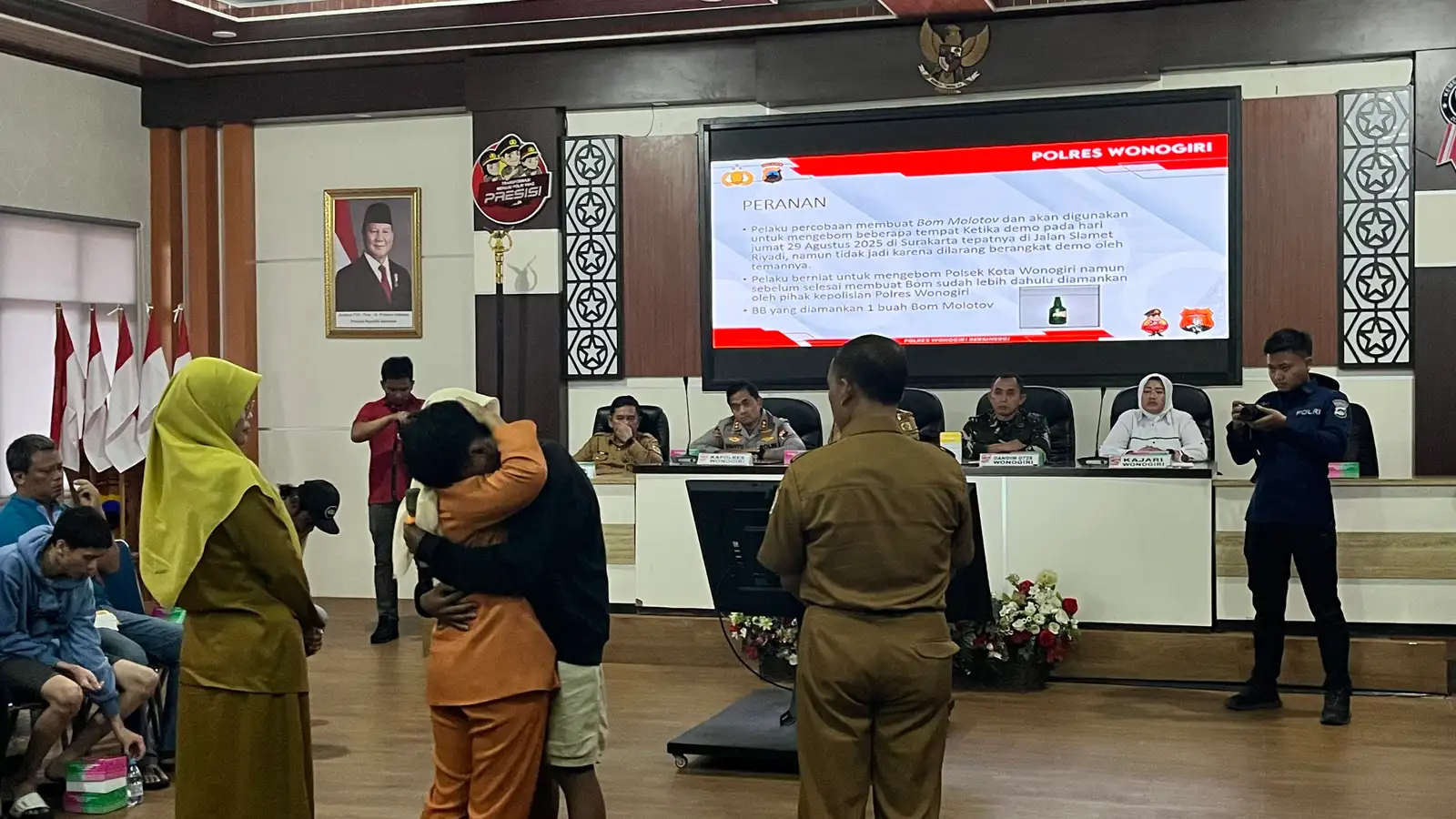 Kronologi Penangkapan 8 Anak Sekolah Wonogiri Rencanakan Perusakan Kantor Polisi