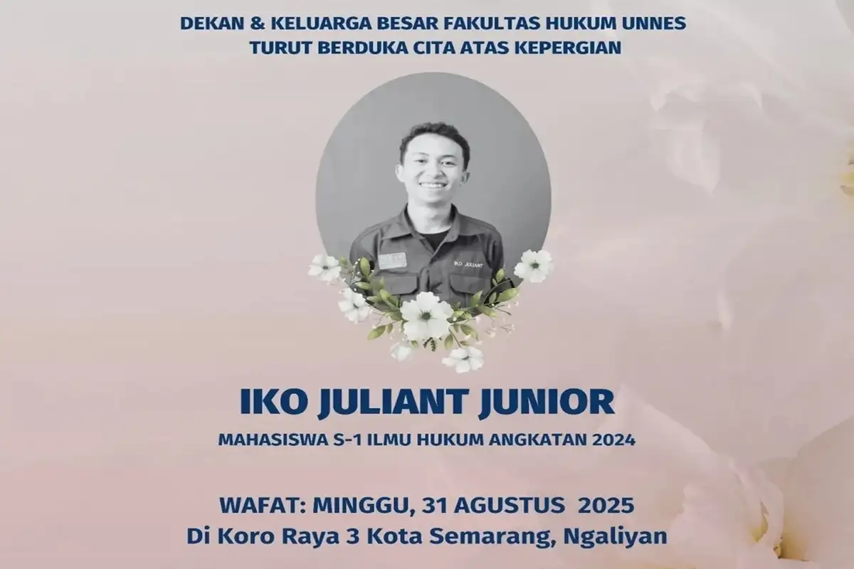 Mahasiswa Unnes Meninggal Misterius, Publik Pertanyakan Penyebabnya