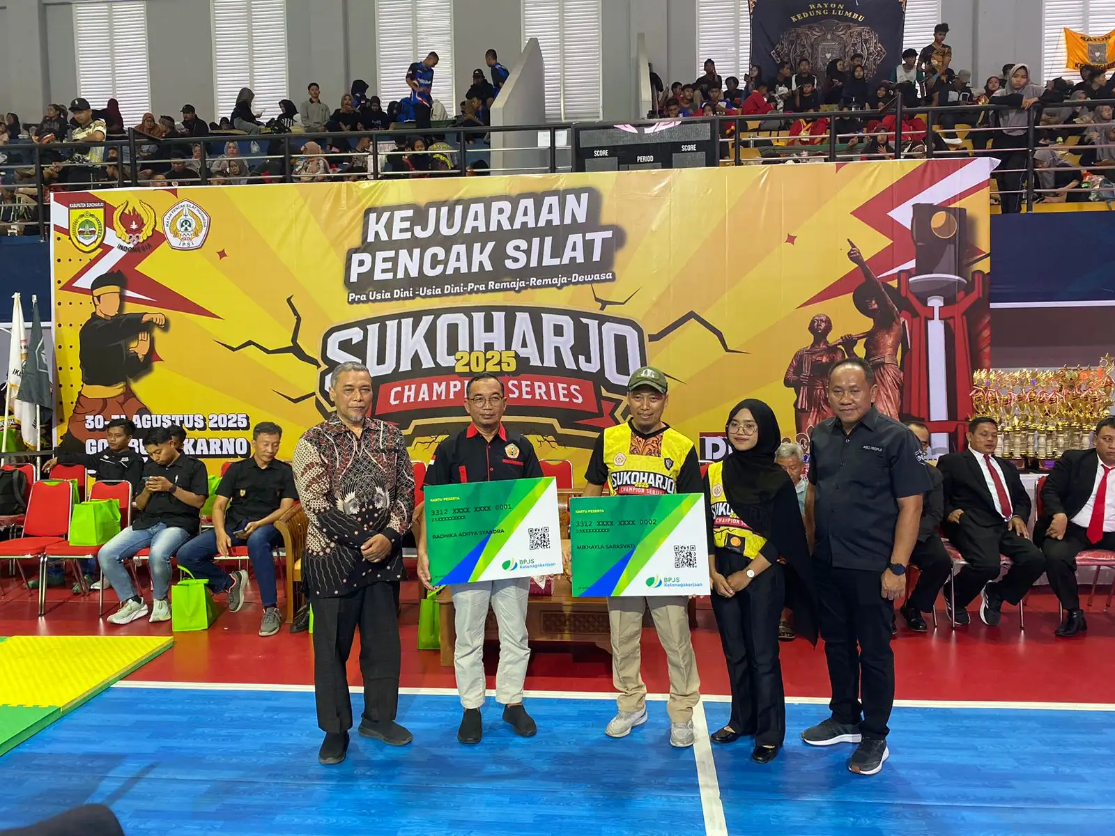BPJS Ketenagakerjaan Lindungi 1.026 Atlet Kejuaraan Pencak Silat Sukoharjo