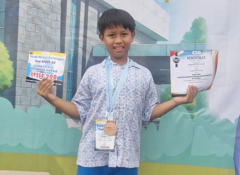 Murid SDII Al Abidin Solo Ini Raih Juara di Kompetisi Matematika Nasional