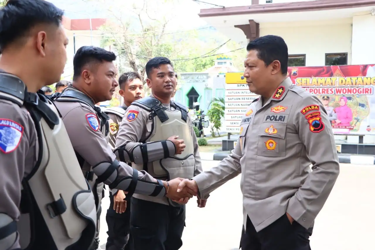 Usai 8 Anak Rencanakan Perusakan Ditangkap, Kapolda Jateng Kunjungi Wonogiri