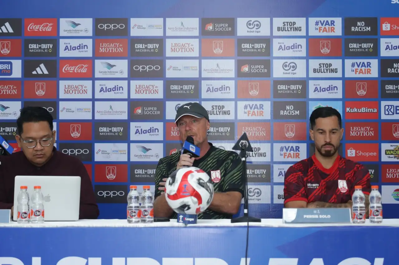 Persis Solo Janji Bangkit, Siap Tumbangkan Arema FC di Stadion Manahan