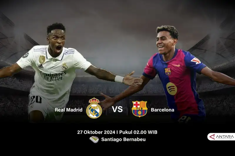 Intip Statistik El Clasico: Real Madrid Raih Kemenangan Terbanyak