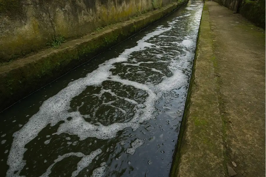 Air Bekas Cucian Bukan Sekadar Busa Tetapi Ancaman Senyap di Saluran Solo