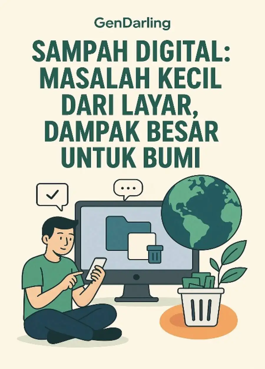 Sampah Digital: Masalah Kecil dari Layar, Dampak Besar untuk Bumi
