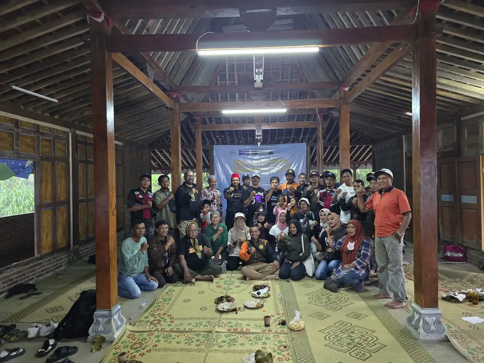 Refleksi Erupsi 2010, Warga Lereng Merapi Klaten Gelar Jagongan Bareng