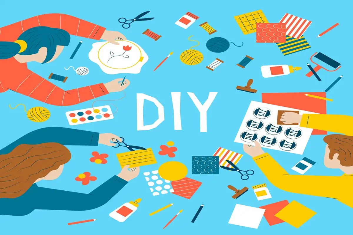 Tren DIY: Kegiatan Kreatif yang Mengajarkan Pengurangan Limbah