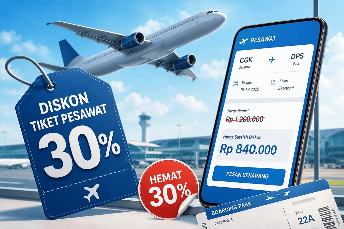 Pemerintah Beri Stimulus Libur Sekolah, Tiket Pesawat hingga Kereta Didiskon