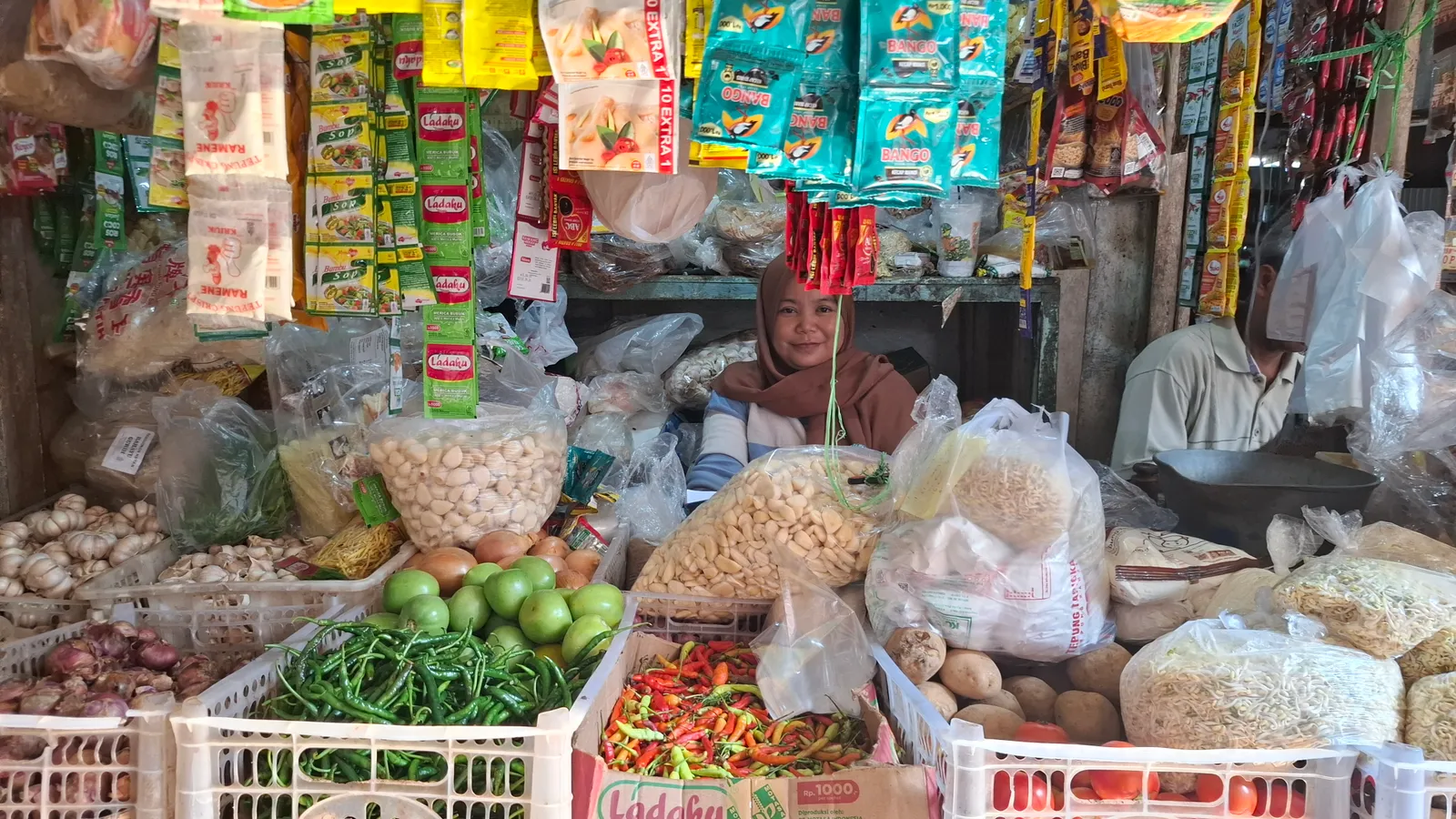 Bawang hingga Cabai, Harga Komoditas Pangan di Pasar Jungke Karanganyar Naik