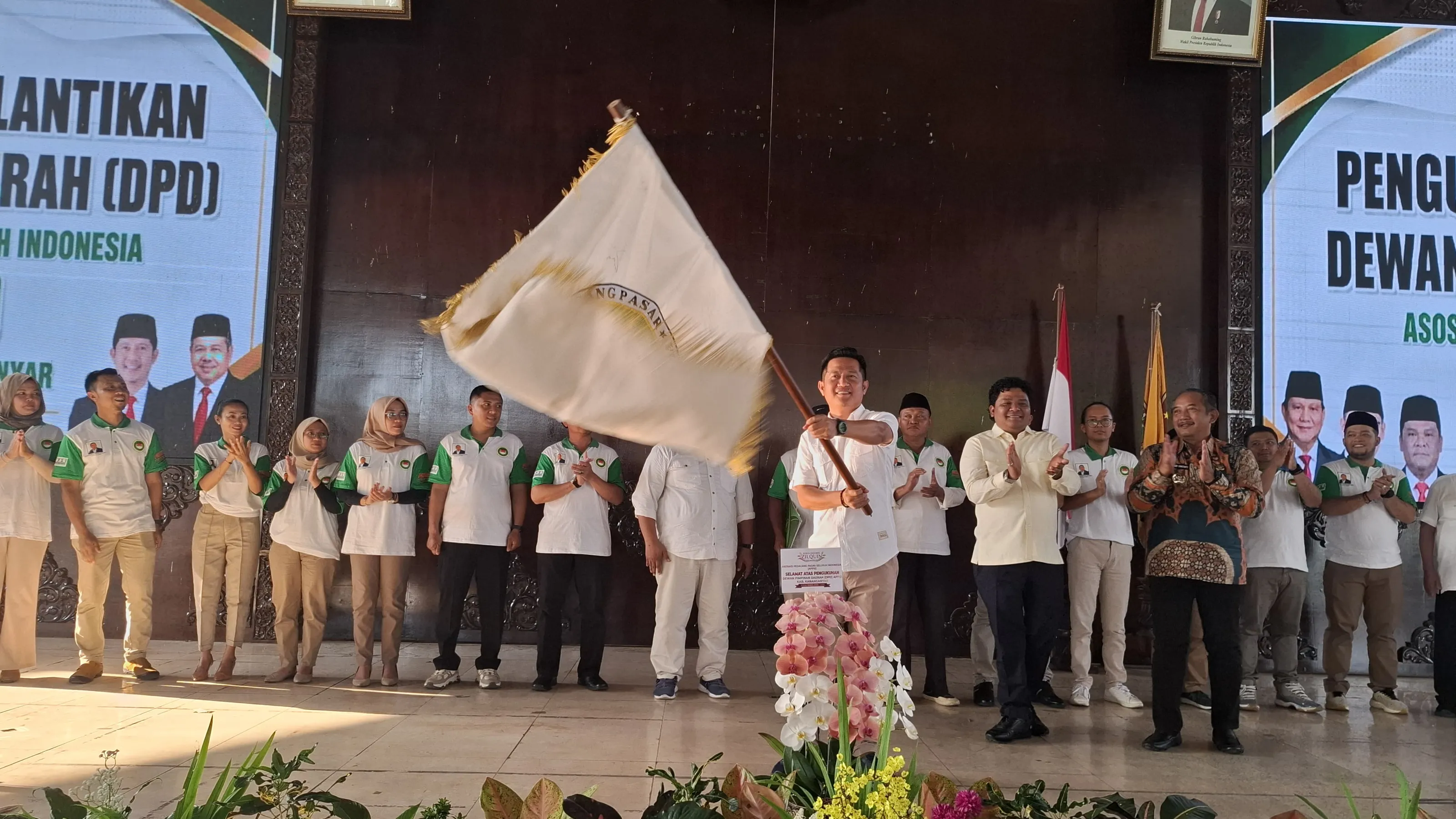 DPD APPSI Karanganyar Dikukuhkan, Fokus Perkuat Daya Saing Pedagang Pasar