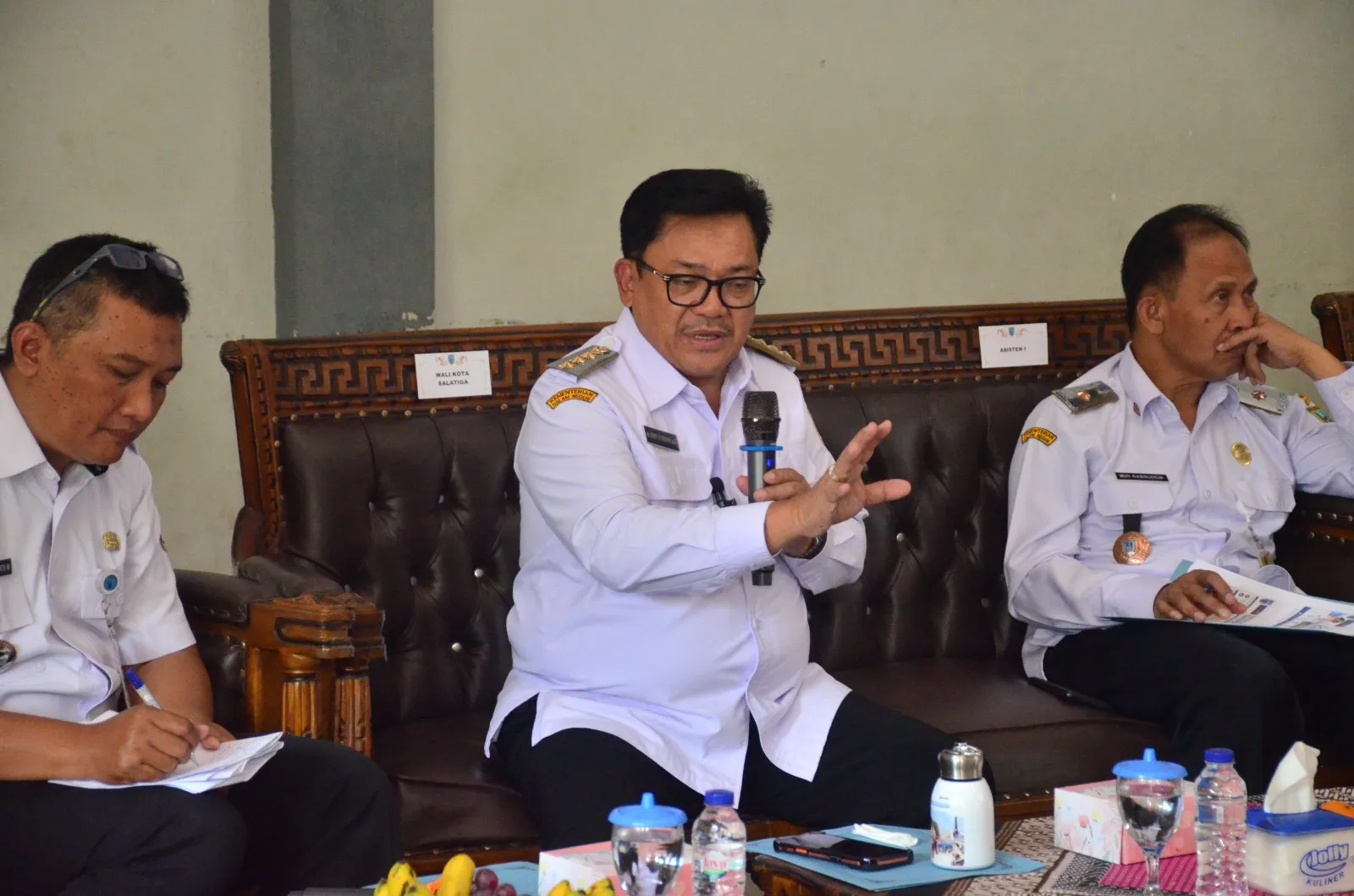 Wali Kota Salatiga Minta Pengawasan Ketat MBG, Soroti Linmas dan Sampah