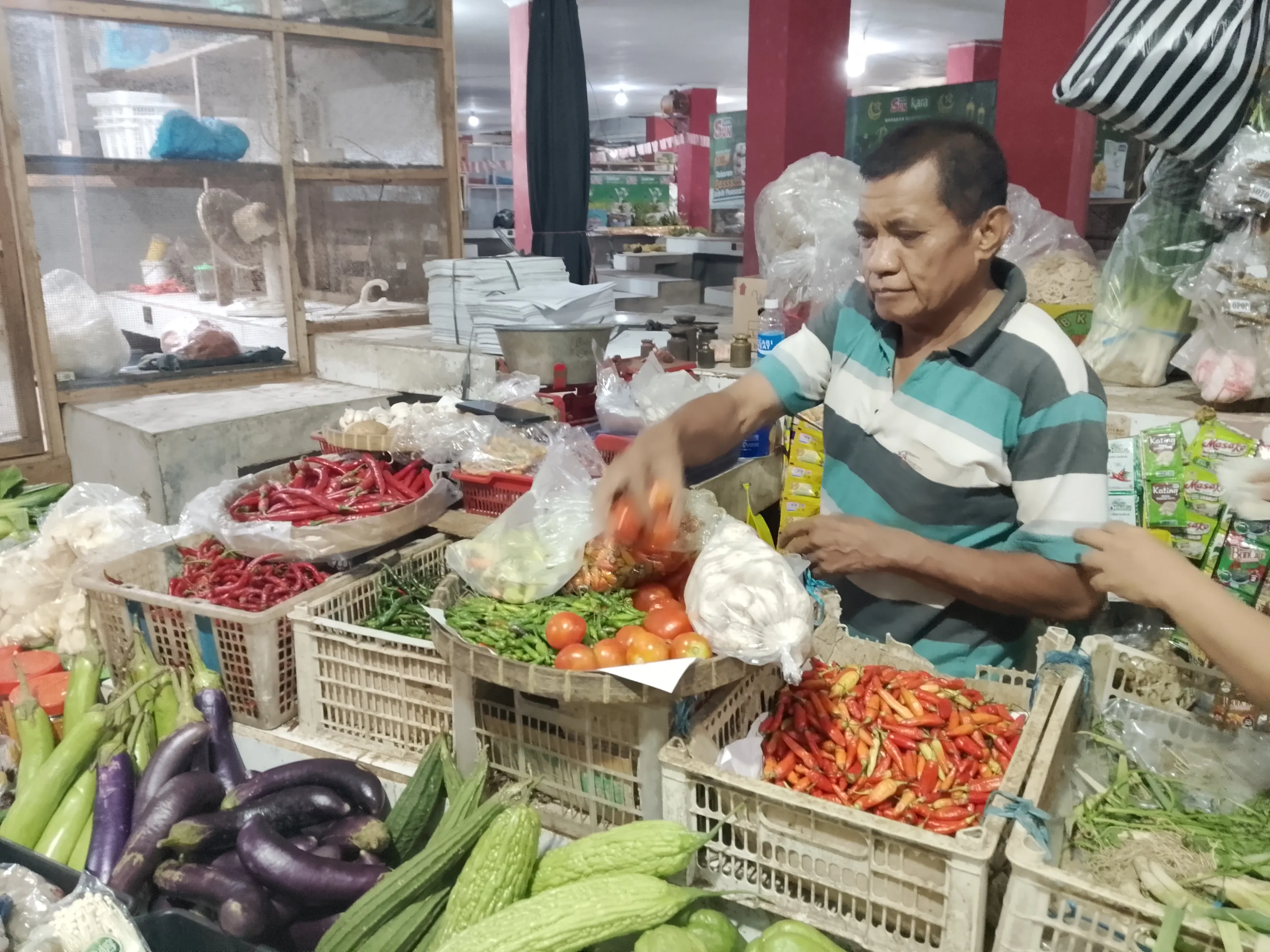 Harga Pangan di Sukoharjo Mulai Naik Imbas Pertamax, Cabai Tembus Rp65.000/Kg