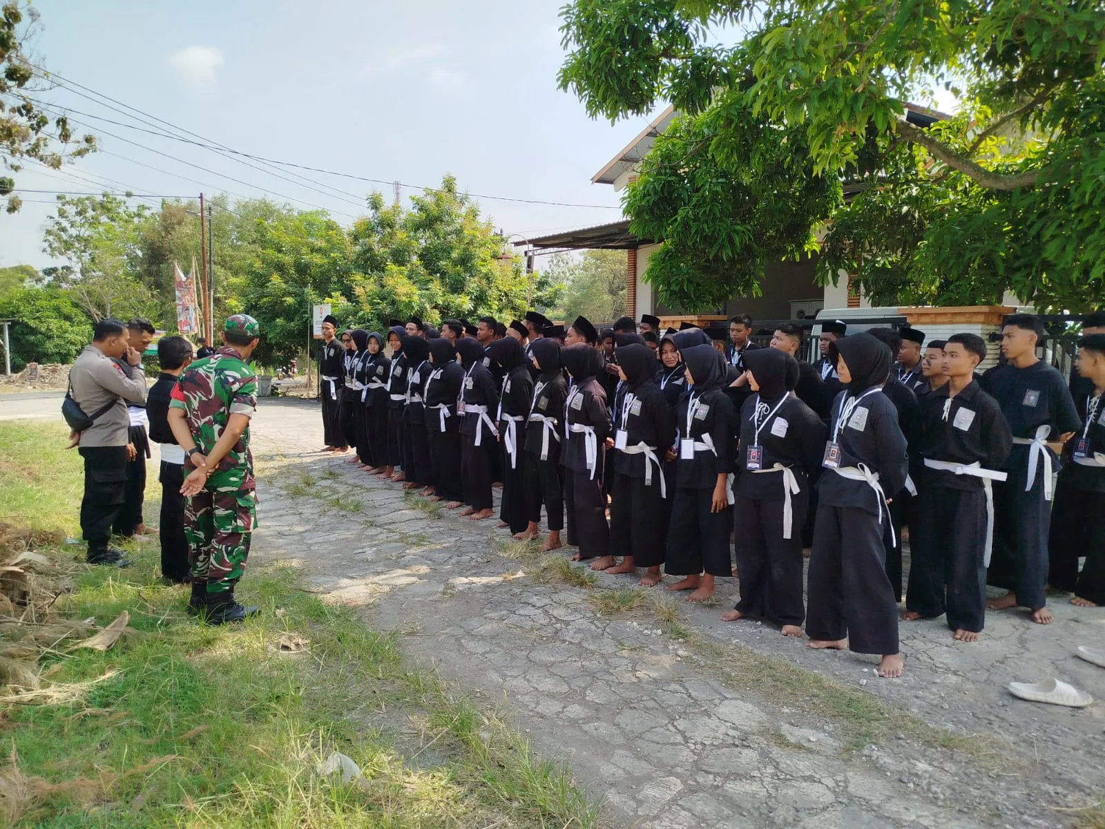 Pengesahan 1.647 Calon Pesilat PSHT Digelar 2 Hari, Begini Pesan Kapolres Sragen
