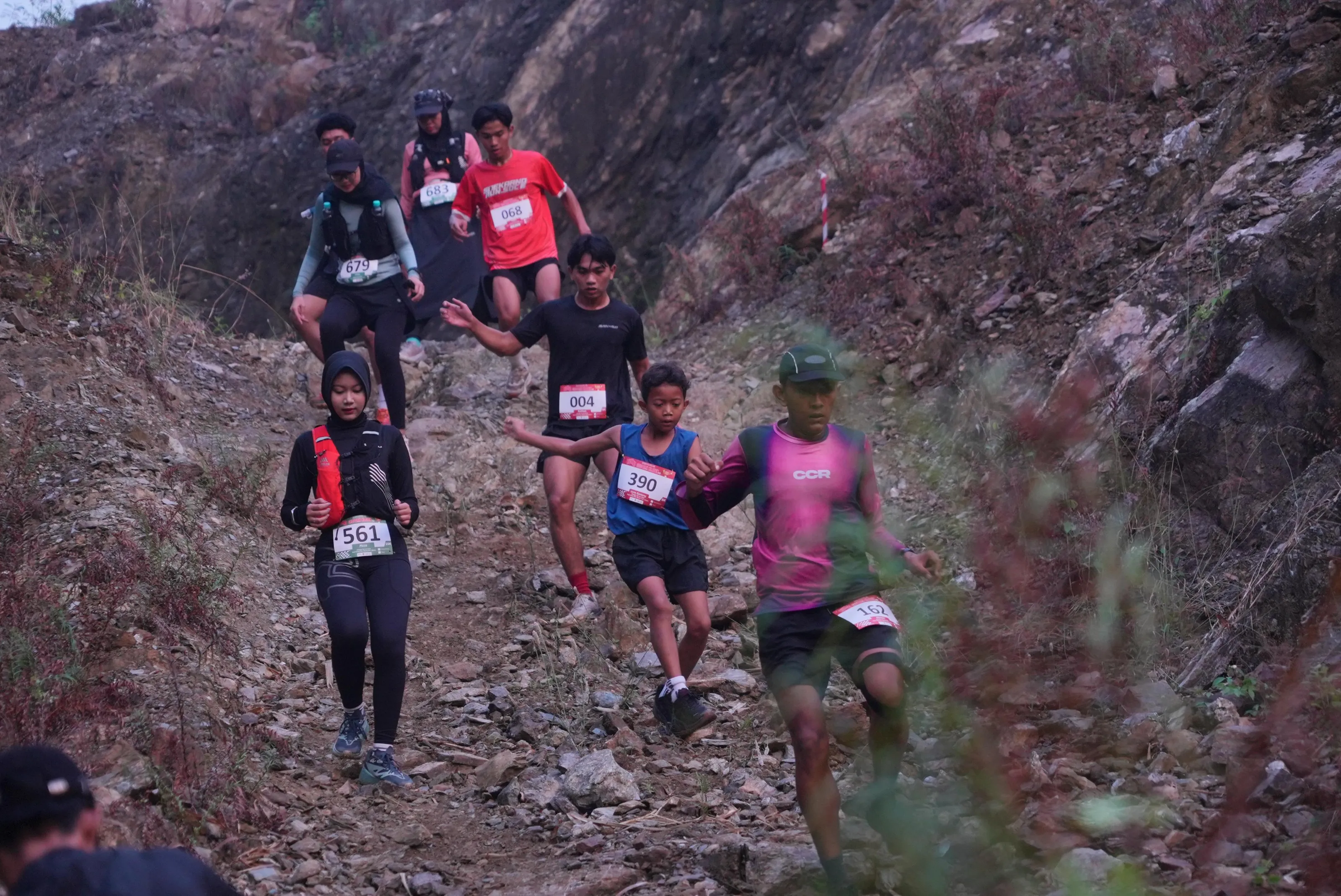 Kembali Digelar, Run To Geopark di Watu Prau Bayat Klaten Diikuti 700 Peserta