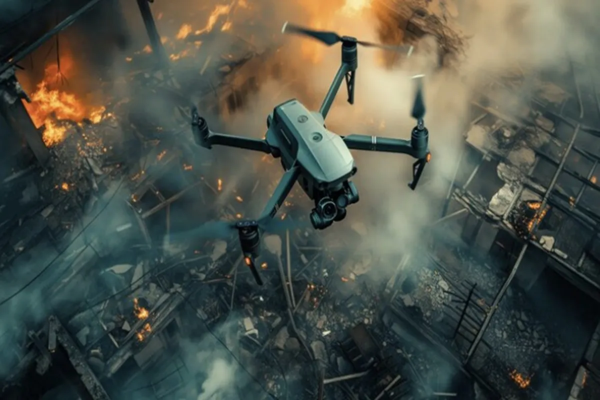 Ukraina Luncurkan Serangan Drone Besar-besaran, Kilang Minyak Moskow Kena
