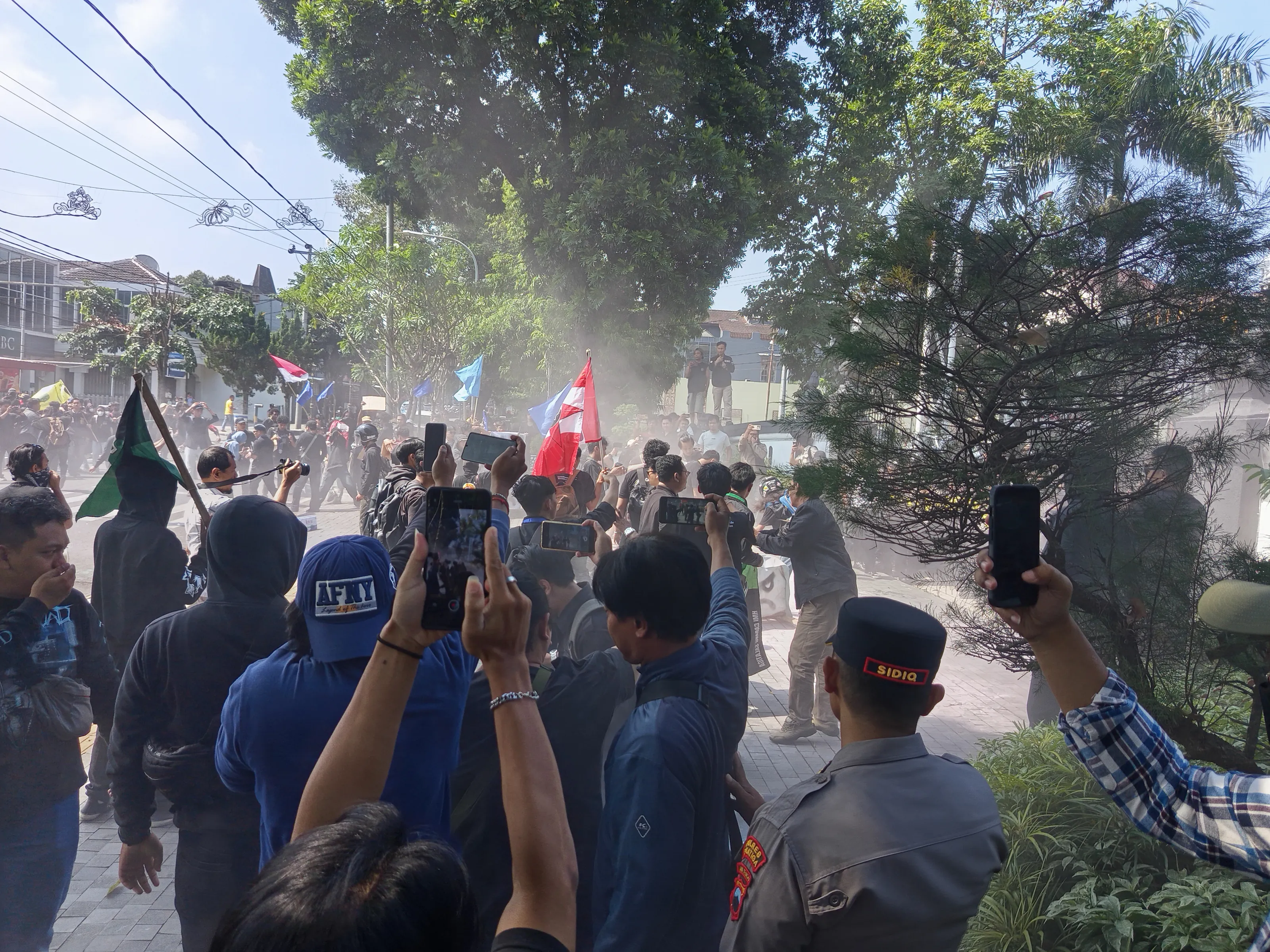 Viral Aksi Demo Ricuh di Salatiga, Begini Penjelasan Kapolres