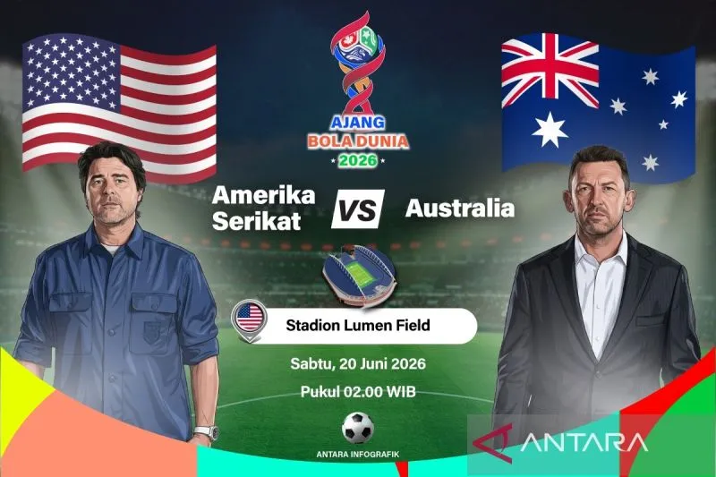 Percaya Diri, Australia Tantang Amerika Serikat pada Laga Malam Ini
