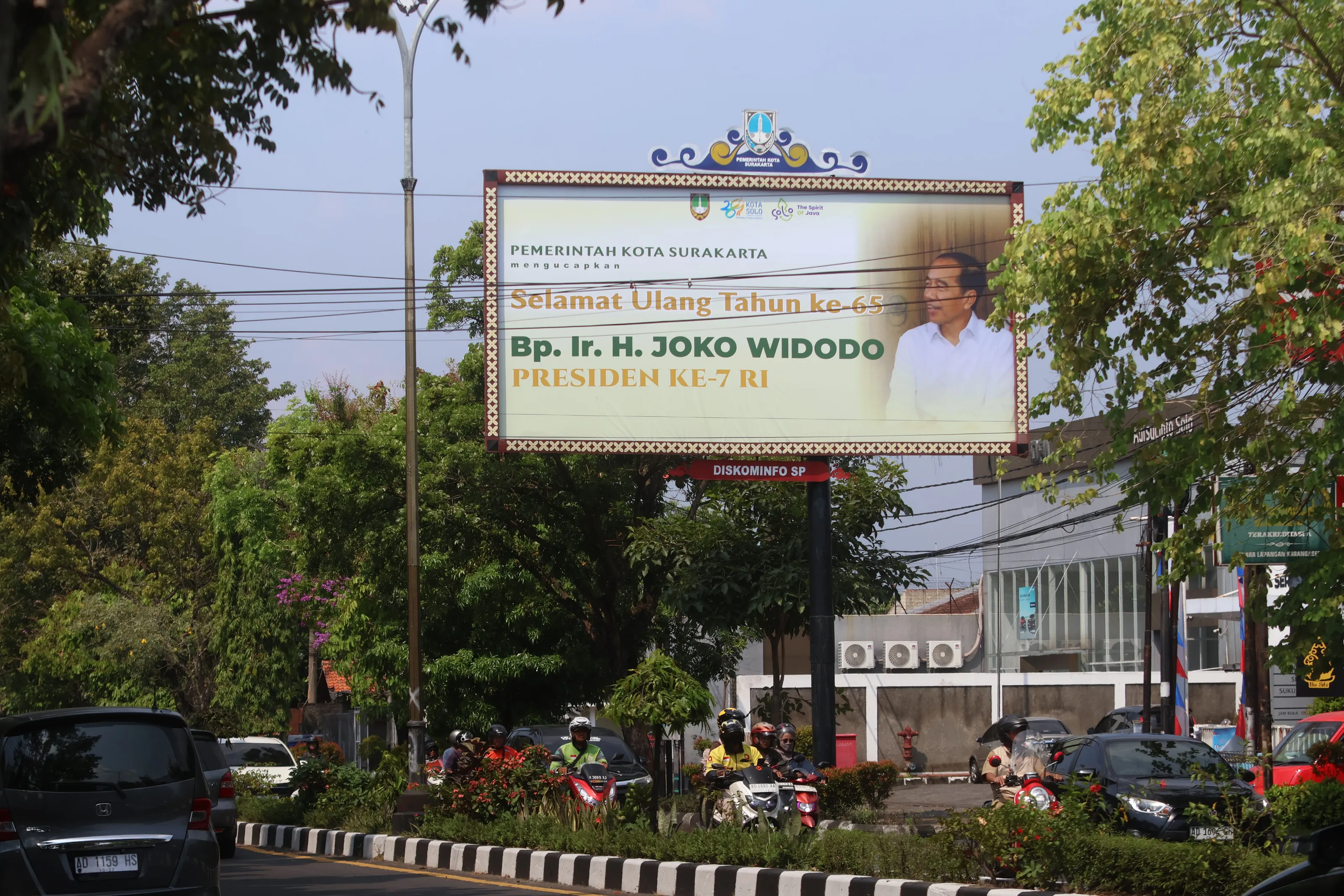 PKS Solo Kritik Baliho Ulang Tahun Jokowi oleh Pemkot, Dinilai Berlebihan