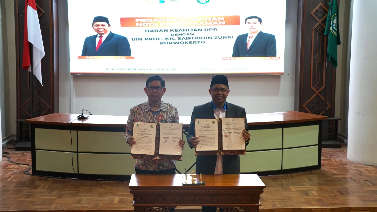 UIN Saizu & Badan Keahlian DPR Jalin Kerja Sama, Perkuat Sinergi Dua Institusi