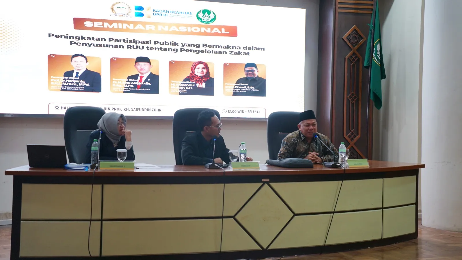 Guru Besar UIN Saizu Dorong RUU Pengelolaan Zakat Lebih Adaptif & Berkeadilan
