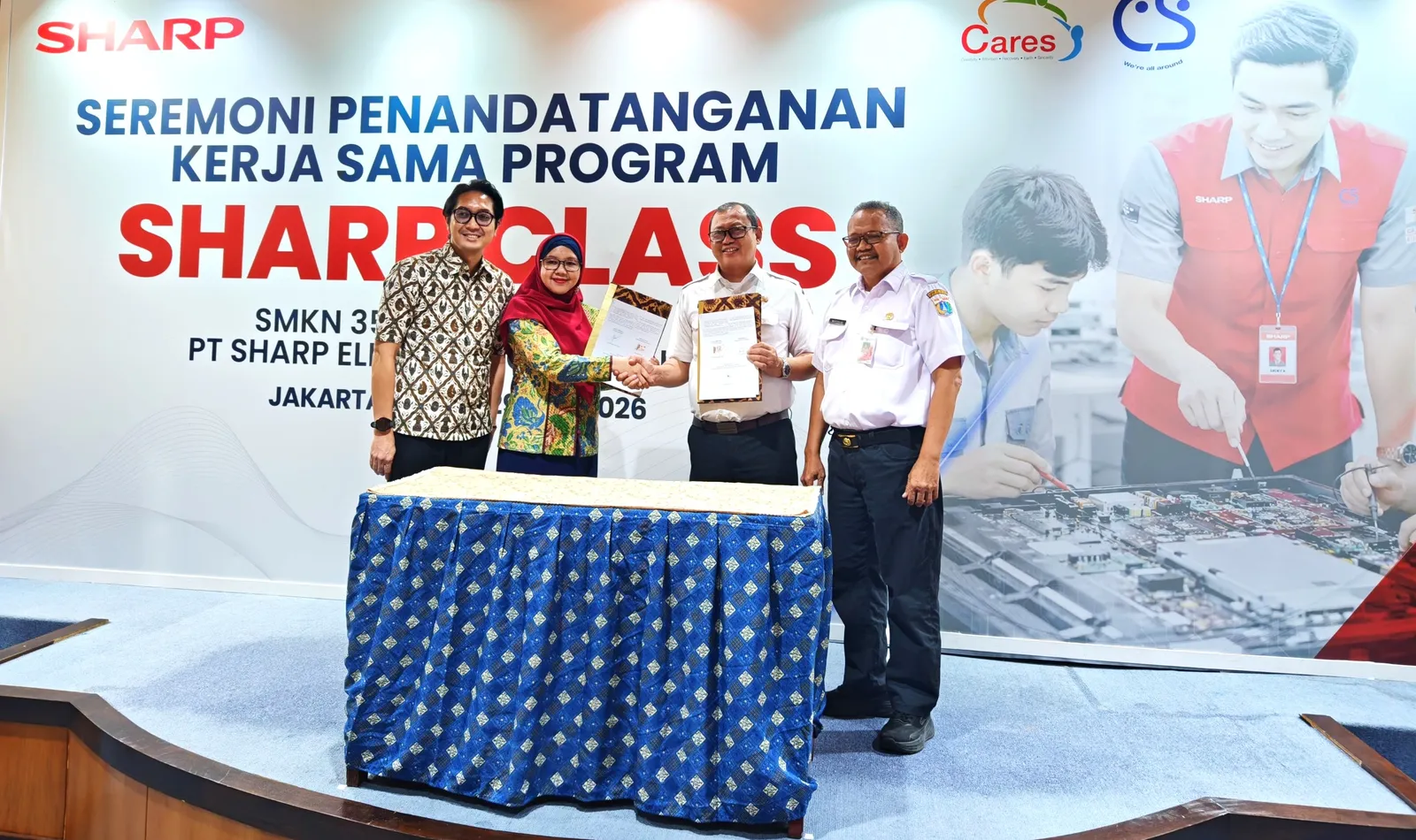 Sharp Indonesia Siapkan Talenta Industri Masa Depan Lewat Program Sharp Class