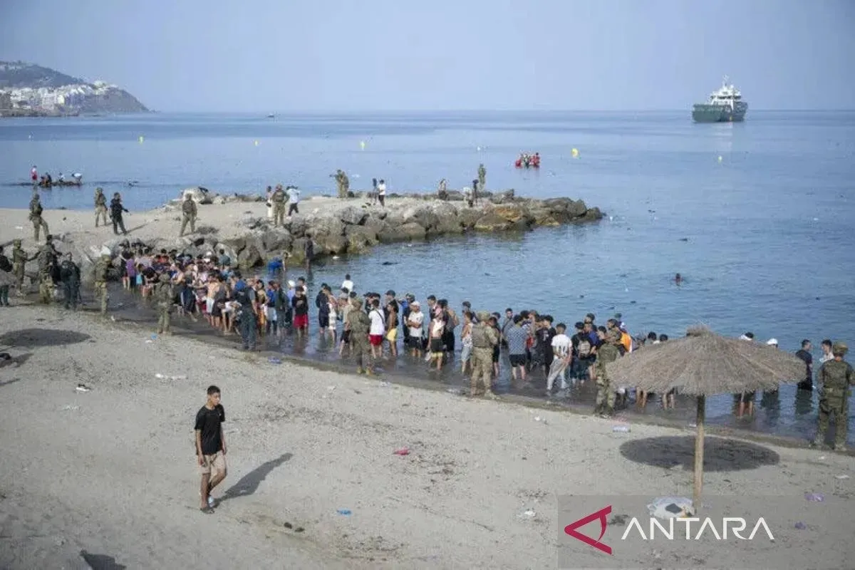 11.000 Imigran Asal Maroko Masih Bertahan di Ceuta