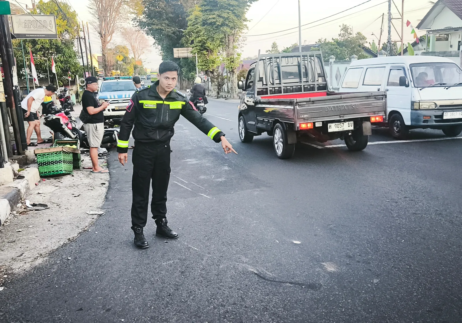 2 Sepeda Motor Adu Banteng di Simpang Tiga Tegalrejo Salatiga, 1 Orang Meninggal