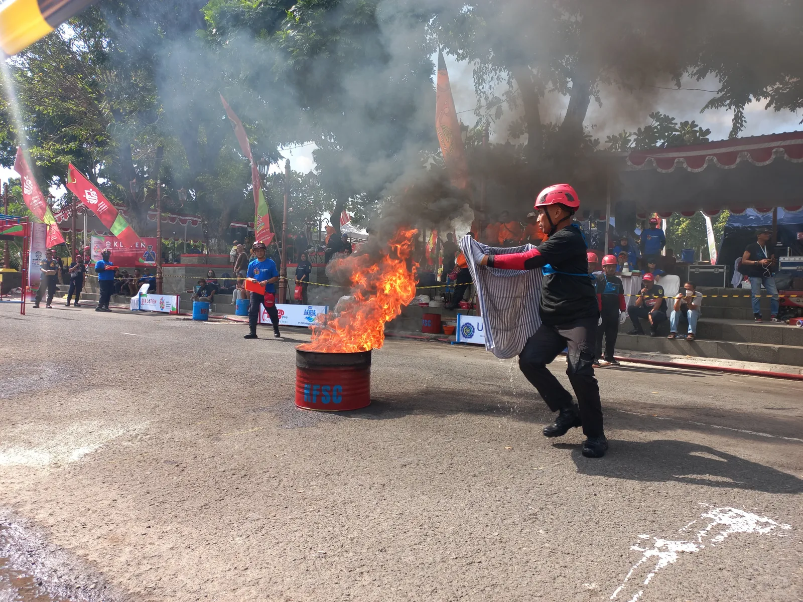 40 Tim Adu Ketangkasan di Klaten Fire Safety Challenge 2026