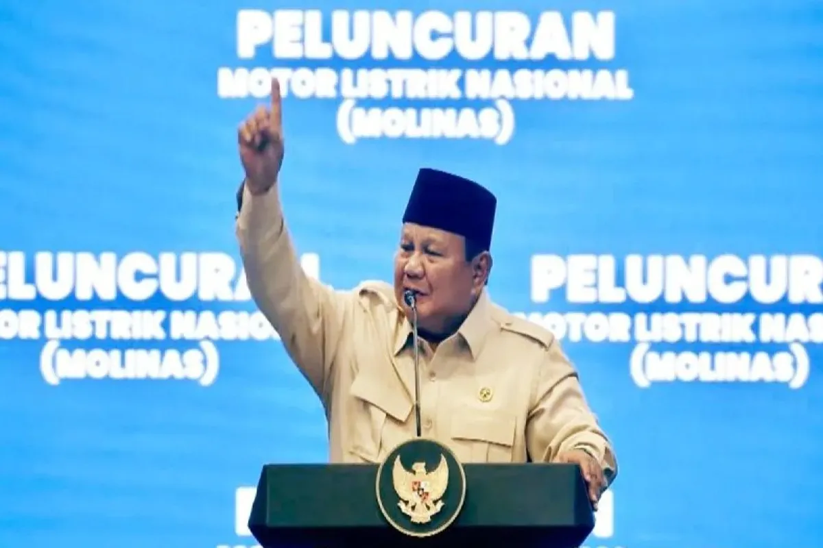 Prabowo Targetkan Produksi Motor Listrik Nasional Capai 2 Juta Unit