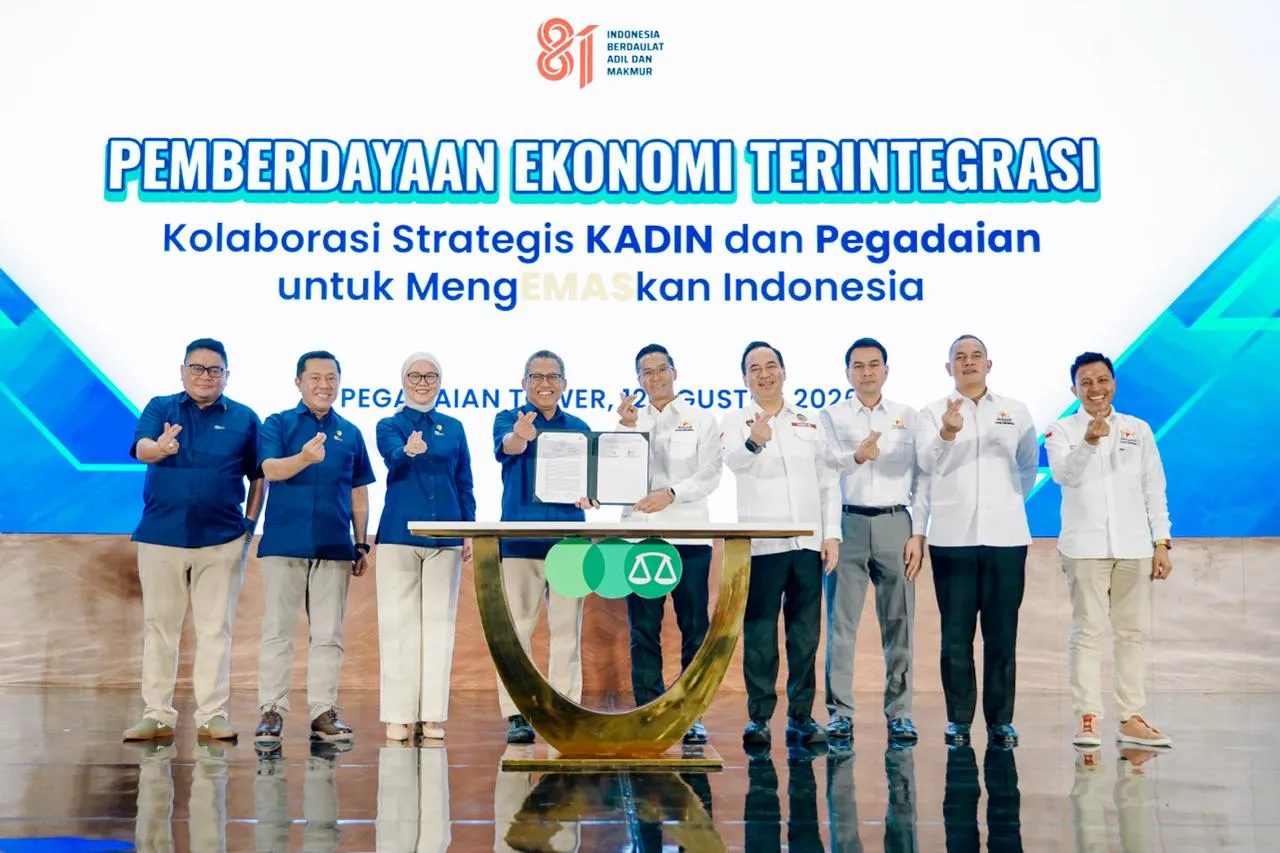 Pegadaian dan Kadin BerKolaborasi Perluas Ekosistem Emas dan Akses Pembiayaan